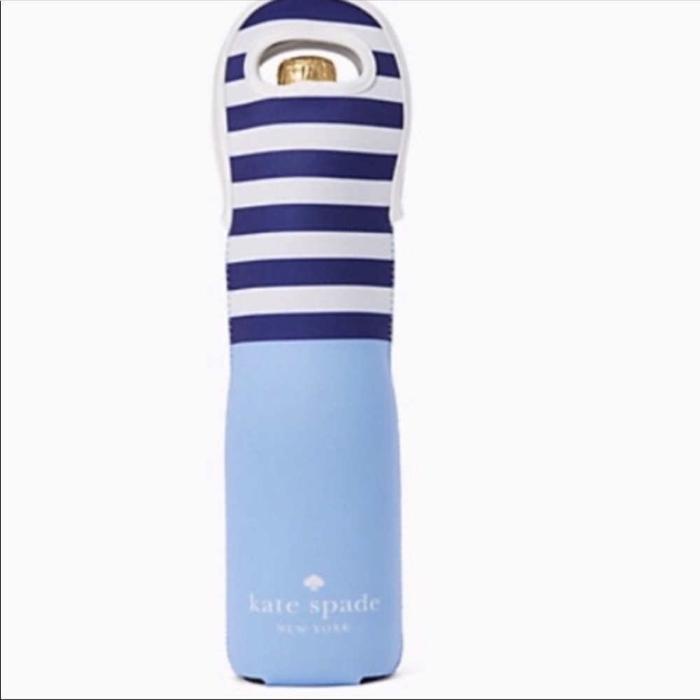 Kate Spade Wine Bottle Cozie Carrying Tote NEW - Picture 1 of 4